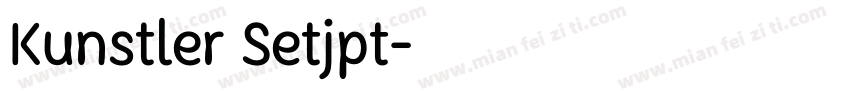 Kunstler Setjpt字体转换